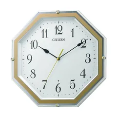 【新品・7営業日以内発送】シチズン 8MY544-003  電波 壁掛け時計 連続秒針 白 305x305x47．2 8MY544003【沖縄離島販売不可】