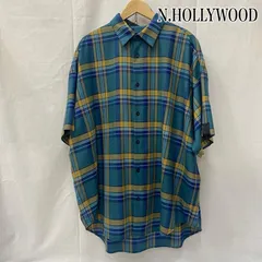 N.HOOLYWOOD エヌハリウッド　オーバサイズチェックシャツ　サイズ36 N.HOOLYWOOD エヌハリウッド オーバサイズチェックシャツ サイズ