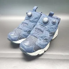 ◇ Reebok リーボック INSTAPUMP FURY OG メッシュ スポーティー スニーカー サイズ23.0 ネイビー レディース E 1310130047219