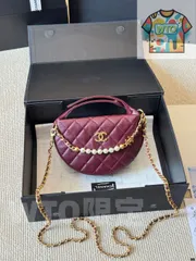 【今日特価】Chanel シャネル フープバッグシリーズ ユニークなデザインで高級感溢れる-WTO輸入2
