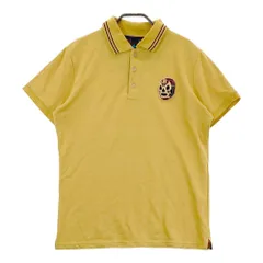 Russeluno ラッセルノ ロゴ ポロシャツ ルチャマスク イエロー 4 RUSSELUNO ラッセルノ 半袖ポロシャツ ルチャ オレンジ系 サイズ