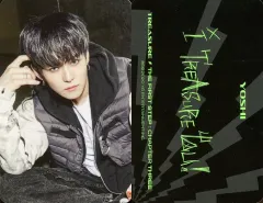 【中古】コレクションカード(男性) TREASURE/ヨシ/CD「THE FIRST STEP ： CHAPTER THREE」(BLACK Ver.)封入特典フォトカード