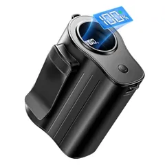 【数量限定】腰掛け扇風機 【8000mAh大容量・1台4役】 ベルトファン 腰掛け/首掛け/手持ち/卓上4way 携帯扇風機 腰掛けファン 100段階風力調節 超高速モーター 大風量 USB充電式 ウエスト扇風機 20時間持続 LED表示 超軽量182g