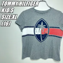 【国内古着】TOMMY HILFIGER　トミーヒルフィガー　Tシャツ　キッズ　女の子　サイズ表記XL