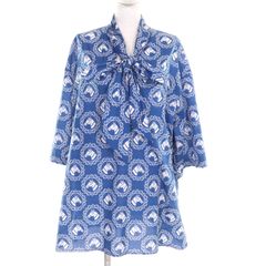 美品△VALENTINO ヴァレンティノ フラワーレースデザイン 長袖