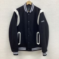 ✨美品✨ARMANI  EXCHANGE アルマーニエクスチェンジ　メンズ　スタジャン　ブラック　サイズＭ