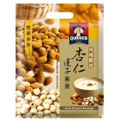 台湾QUAKER アーモンド＆蓮の実オートミール12袋