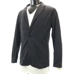 未使用 アズール バイ マウジー テーラード ジャケット M AZUL by moussy リネン レーヨン ストレッチ  黒 メンズ 【200228】 【中古】