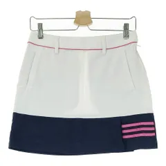 ADIDAS GOLF アディダスゴルフ  ストレッチスカート  ホワイト系 S [240101198653]# ゴルフウェア レディース ストスト