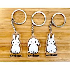 ANTENNAオリジナル　うさぎアクリルキーホルダー