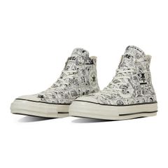 【新品】25.5～29.0cm コンバース CONVERSE スニーカー ハイカット オールスター エイジド CP HI ドラえもん オフホワイト ALL STAR AGED CP HI DORAEMON