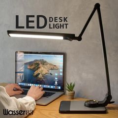 デスクライト LED 広範囲照射 調光 調色 目に優しい クリップライト 電気スタンド スタンドライト 卓上ライト ナイト ランプ おしゃれ 屋内 読書灯 テレワーク