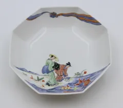 マイセン　大皿　柿右衛門様式　飾皿 シノワズリ　28.5㎝ ヴィンテージ雑貨】【マイセン】柿右衛門様式シノワズリ 花紋様