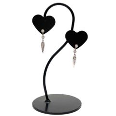 ピアス レディース スイング ジュエリー アクセサリー Pt900プラチナ    ダイヤモンド0.11ct 約2.0g 人気 美品【中古品】