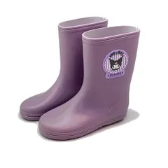 クロミ　日本製レインシューズ　サンリオ　パープル　紫　通園　通学　保育園　長靴　雨の日　楽しい　キャラクター　女の子　かわいい