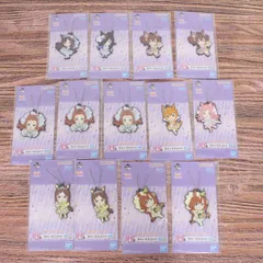 【★加古川物流】中古 一番くじ ウマ娘 プリティーダービー 6弾 ラバーマスコット まとめ イクノディクタス マヤノトップガン ハルウララ カワカミプリンセス ライスシャワー ファインモーション 等【721】