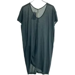 Rick Owens リックオウエンス 20AW VネックTシャツ  ブラック -のサムネイル