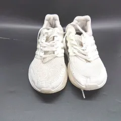 ◇ Θ adidas アディダス スポーツ スニーカーシューズ サイズ24 ホワイト系 レディース E  【1505290015240】