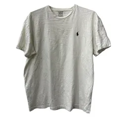 POLO RALPH LAUREN 半袖 ロゴ Tシャツ M ホワイト ポロラルフローレン 古着卸 アメリカ仕入 a707-5660のサムネイル
