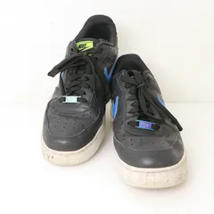 ナイキ NIKE エアフォース1 スニーカー ブラック 表記サイズ9.5  【yy】【中古】4000009801200289