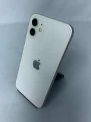 【中古・割れ有・画面異常有・バッテリー劣化・画面キズ有】iPhone 12 128GB ホワイト simロック解除済