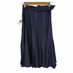 ミッシュマッシュ MISCH MASCH デニムプリーツスカート レディース DE：38 のサムネイル