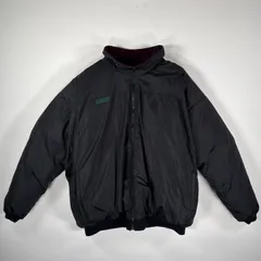 古着 90's/90年代 コロンビア Columbia ダウンジャケット リバーシブル XXXL  ブラック メンズ