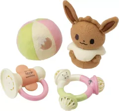 【新品】おもちゃ monpoke -モンポケ- ラトルセット イーブイ 「ポケットモンスター」