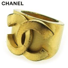 希少✨CHANEL シャネル ココ CCムーブリング 指輪 ヴィンテージ 13号 