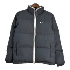 PUMA プーマ ダウンジャケット スポーツ グレー (メンズ S) 中古 古着 T2711