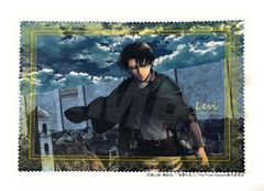 進撃の巨人 リヴァイ プリント クリーナークロス 等身イラスト A