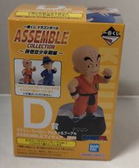 BANDAI SPIRITS 이치 반 쿠지 드래곤 볼 ASSEMBLE COLLECTION 손오공 소년기 편 D상 크리린(가메센 유도착) ASSEMBLE 피규어