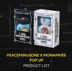 未開封 PEACEMINUSONE X MONAMHEE モナムヒ 2点セット 1/31更新】PEACEMINUSONE X MONAMHEE POP-UP(2025/1/24〜2/12