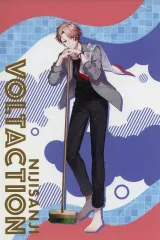 【中古】ポストカード セラフ・ダズルガーデン 箔押しポストカード 「バーチャルYouTuber にじさんじ VOLTACTION×カラオケまねきねこ -Poolside Moment-」 スペシャルドリンク・フードメニュー注文特典