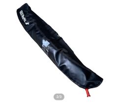 GOLDWorks ロゴ 膨脹式 ウエストライフジャケット ブラック Bluestorm特注品