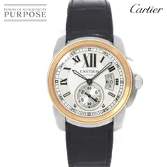 カルティエ CARTIER W7100015 カリブル ドゥ カルティエ デイト 自動巻き メンズ _748502