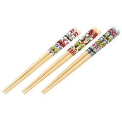 トミカ お箸 3膳セット 竹箸16.5cm 子供 子ども キッズ キャラクター スケーター