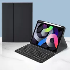 新着商品 iPad 9.7 キーボードケース iPad 第6世代/第5世代 キーボードケース iPad Air 2 キーボードケース Bluetooth 脱着式キーボードケース Apple pencil 収納 分離式 磁気脱着 ビジネス手帳型ケース iPad