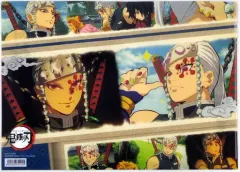 【中古】クリアファイル 宇髄天元 ランチョンマットケース 「鬼滅の刃 キャラクター絵巻カフェ in ufotable Cafe 第四期」