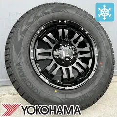  サーフ スタッドレスタイヤホイールセット 17インチ Balano バレーノ ヨコハマ アイスガード SUV G075 265/65R17 265/70R17のサムネイル