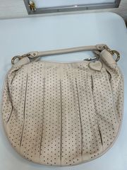 【F6-63】◇  BALLY  ハンドバッグ　白色