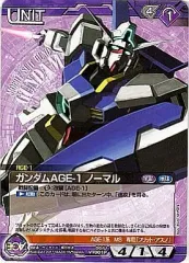 【中古】ガンダムウォー 00/U VT001P[P]：ガンダムAGE-1 ノーマル