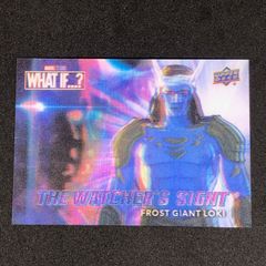 Frost Giant Loki / フロスト・ジャイアント・ロキ 2023 Upper Deck Marvel What If...? The Watcher's Sight Lenticulars #WS14