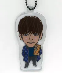 【中古】キーホルダー・マスコット(男性) 片寄涼太(GENERATIONS) クリアチャーム White Day 2018 ver. EXILE TRIBE STATION オンラインカプセル