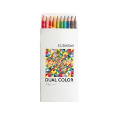 （まとめ買い）コクヨ 色鉛筆 DUAL COLOR 10色セット KE-SP13 【×3セット】