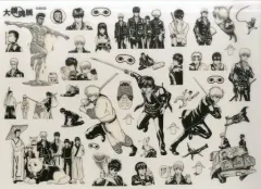 【中古】シール・ステッカー(キャラクター) 真選組Ver. ウォールステッカー 「大銀魂展～ツケが回る前にケツを拭け～」