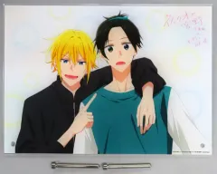 【中古】アクリルスタンド・アクリルパネル 平野＆鍵浦 アニメ描き下ろしイラストA4アクリルプレート 「Blu-ray＆DVD 映画 佐々木と宮野-卒業編-/短編 平野と鍵浦」 カドカワストア購入特典