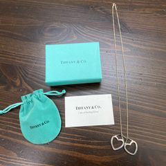 外袋・箱袋付き✨️ ティファニー ネックレス ダブルオープンハート 