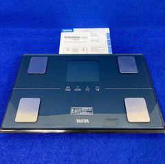 展示美品★TANITA タニタ BC-316-BL 体重体組成計 メタリックブルー 50g単位/体脂肪率/内臓脂肪/筋肉量/基礎代謝/体内年齢/BMI