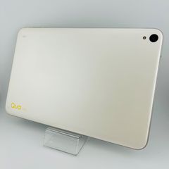 バッテリー良好  Qua tab QZ10 32 GB ホワイト SIMフリー(simロック解除済) 白ロム 中古 本体 動作確認済  【最短送料無料】G2-085